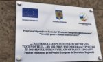 placa firma fonduri europene inscriptionata
